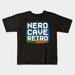 Nerd Cave Retro "Album Cover" Design Kids T-Shirt